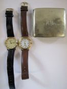 Rotary Windsor wristwatch GS02324/03 - a Rotary wrist watch Modele Depose (broken strap) and a