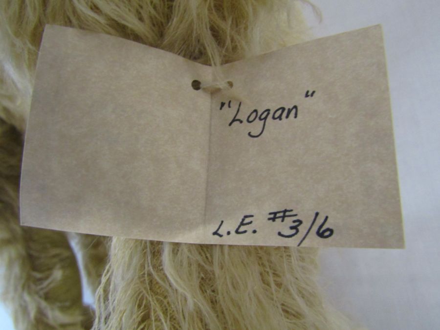 Barron Bears 'Logan' limited edition 3/6 for teddy bears of Witney approx. 35.5" and Barron Bear ' - Image 3 of 9