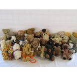 Large collection of teddy bears