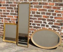 3 wall mirrors