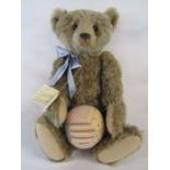 Jane Humme Bears - 'Jonathan' with a patchwork ball, limited edition 2/3 exclusive for teddy bears