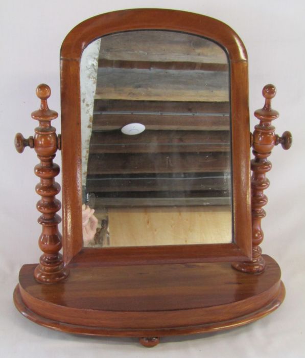 Victorian toilet mirror