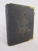 Howard & Co. Holy Bible with clasps and coloured pictures