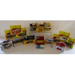 Collection of toy cars to include Dinky, Atlas, Oxford and Shell classic sports car collection