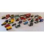 Collection of diecast cars to include Lesney, Corgi, Lledo and a Corgi plaxtons paramount 3500 as