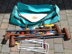 Croquet set