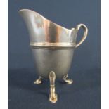 John Aldwinckle & Thomas Slater 1890 small silver jug total weight 4.10ozt