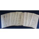 11 x 1940s Ordnance Survey maps including wartime revisions (Colchester, Luton, Bury St Edmunds &