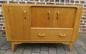 E.Gomme G Plan 'Brandon' sideboard circa 1953 with cutlery holder - approx. 48" x 17.5"