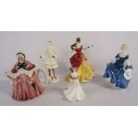 Royal Doulton 'Hilary' & 'Belle' - Coalport 'Hilary' - The 1920's Vogue Collection 'Molly' - Tony