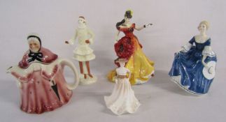 Royal Doulton 'Hilary' & 'Belle' - Coalport 'Hilary' - The 1920's Vogue Collection 'Molly' - Tony
