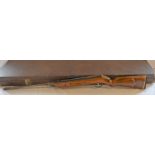 Diana Mod 27 .22 calb. air rifle with carry case