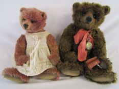 2 'Vintage bears' -  'Mary Line' limited edition 1/5 approx. 48cm tall and 'Big Ben' limited edition