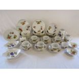 Royal Worcester 'Evesham' dinner service to include plates, bowls, jugs etc