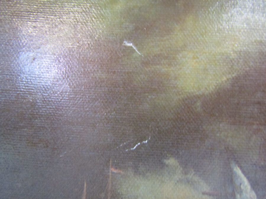 Pair of framed prints depicting Armada vessels - Image 3 of 6