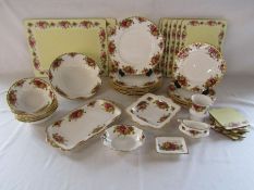 Royal Albert 'Old Country Roses' plates, bowls and dishes also includes place mats
