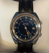 Bulova Wrist Alarm gents wristwatch with loose crystal that requires re-attaching