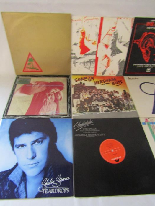 12" vinyl LP records including Shakin Stevens, Shalamar, Culture Club, Blondie, Altered Images, Hex, - Image 2 of 11