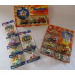 Collection of 1988/9 carded ERTL Looney Tunes diecast cars including Bugs Bunny and Friends and 1990