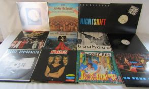 12" vinyl LP records including Boney M, Bananarama , Genesis, Fleetwood Mac, Roger Daltry, Police,