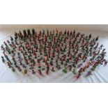 Large quantity of 1960's Britain's and Airfix plastic soldiers and figures