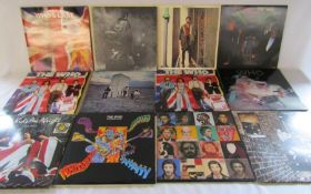 The Who 12" vinyl LP records including Odds & Sods, Who are you, Quadrophenia,