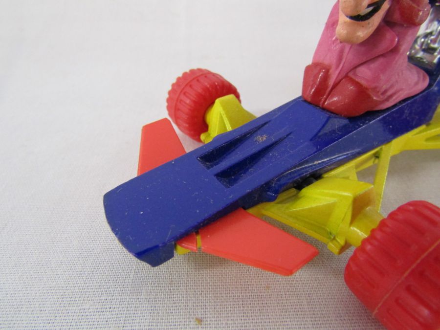 1973 METTOY Corgi Comics Dick Dastardly Racing Car 809 (damage to fin from storage) - Image 4 of 5