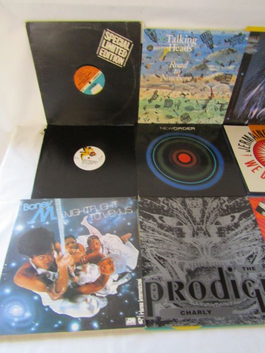 12" vinyl records including Status Quo, Boney M, Adamski, Mai Tai, Sinitta and 7" Grimsby Town - Image 5 of 10