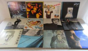 Collection of 12" vinyl LP's records including Genesis, Mike and the Mechanics, Dire Straits, ZZ