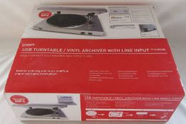 ION USB Turntable/vinyl archiver with line input model No TTUSB05XL - convert records to MP3 in