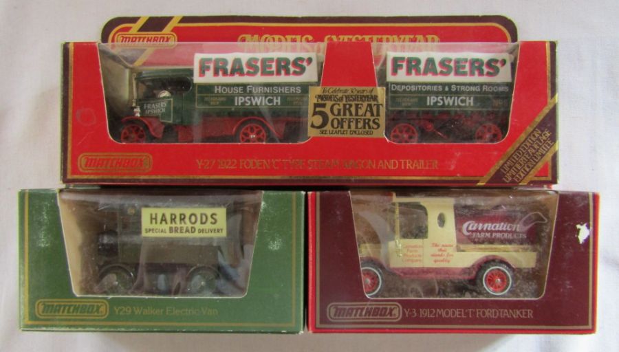 Collection of Matchbox Models of Yesteryear including Steam Lorry, Kiwi, Spratt's, Limited edition - Image 6 of 6