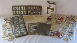 Large collection of cigarette / tea cards