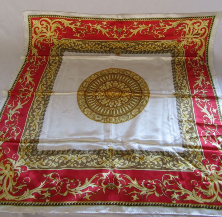 Collection of scarves - Escada horses, Chloe, Trusardi, Smithsonian 1999 cups, - Image 2 of 9