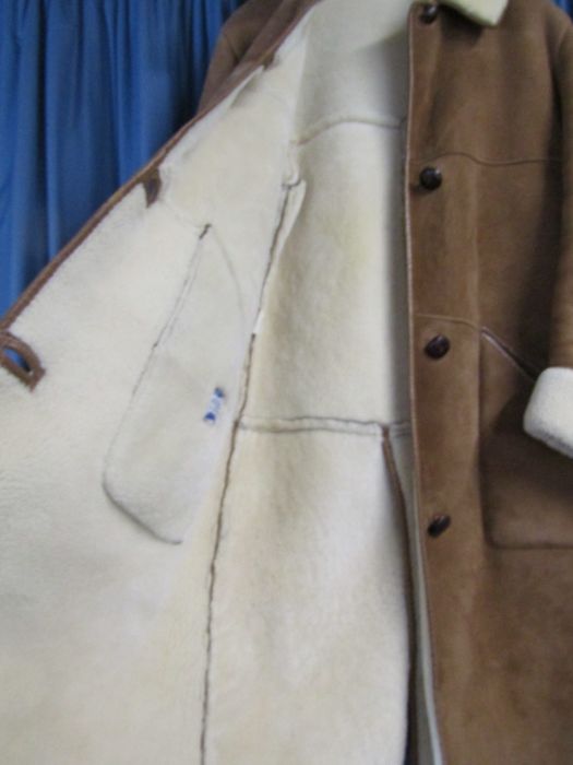 Genuine Nurseys sheepskin coat - Image 3 of 4