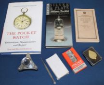 The Pocket Watch Restoration, Maintenance & Repair by Christopher Barrow, Millers Silver & Plate