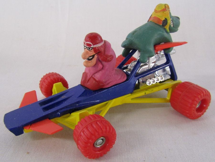 1973 METTOY Corgi Comics Dick Dastardly Racing Car 809 (damage to fin from storage) - Image 3 of 5