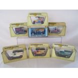 7 x Matchbox Models of Yesteryear die-cast cars - Coca-cola - Sunlight Seife - Joblin - Lincolnshire