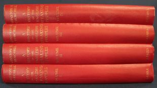 A History of the English Speaking Peoples by Winston Churchill in 4 vols, published by Cassell,  2nd