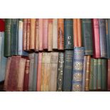 Selection of 19th / 20th century hard back classics, some with decorative spines etc.