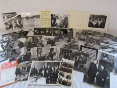 Collection of press pictures by different photographers including Jack Esten, Charles H. Hewitt