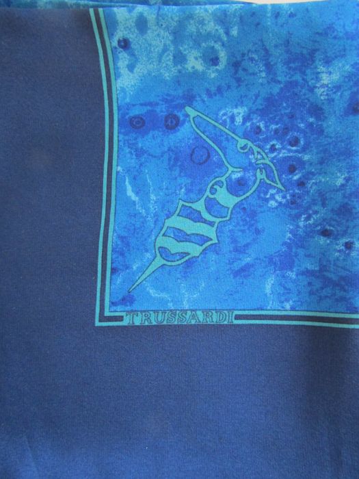 Collection of scarves - Escada horses, Chloe, Trusardi, Smithsonian 1999 cups, - Image 6 of 9