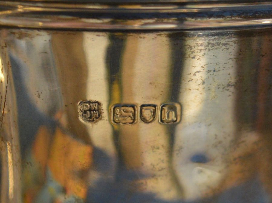 Large silver cup 'Brocklesby Hunt Races Cup Awarded in 1904......... to G Hurdman's Wildman II' - Image 3 of 3