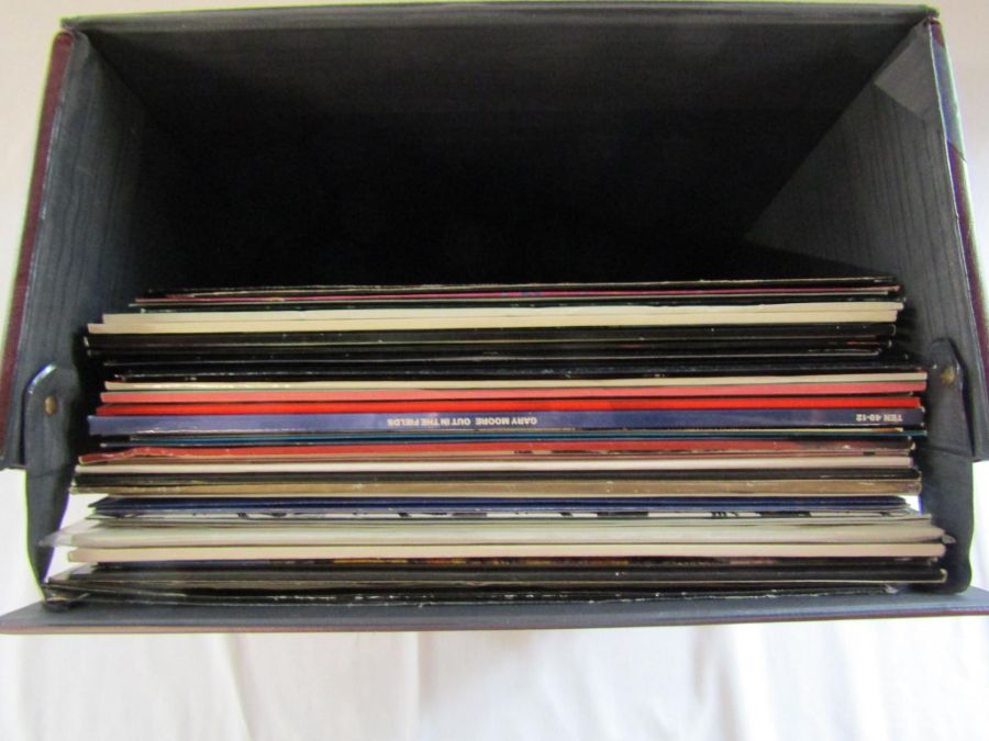 12" vinyl LP records including Shakin Stevens, Shalamar, Culture Club, Blondie, Altered Images, Hex, - Image 11 of 11