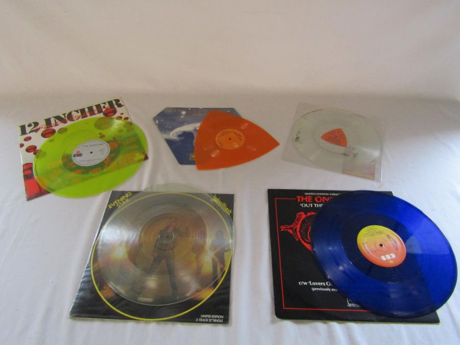 12" vinyl LP records including Shakin Stevens, Shalamar, Culture Club, Blondie, Altered Images, Hex, - Image 10 of 11