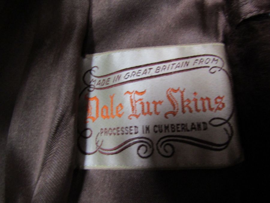 Dale fur skins coat - Image 2 of 3