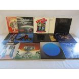 12" vinyl LP records including ACDC, Slade, Deep Purple, Status Quo also 'From the makers of....'