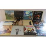 Collection of 12" vinyl LP's including ACDC, Maddy Prior, Blondie, Renaissance,  Abba, Bangles,