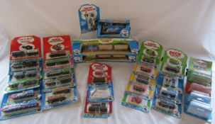 1990/91 Carded and 1984 boxed ERTL Thomas the Tank Engine die case vehicles and figures including