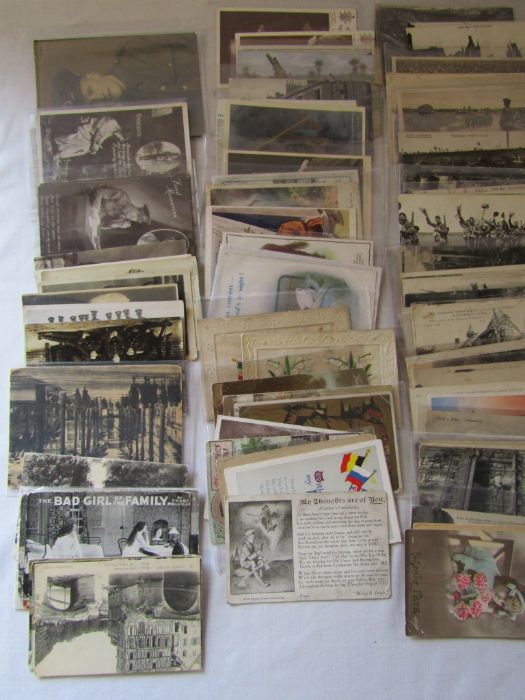 Collection of military themed postcards and sleeves - Image 2 of 4