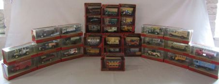 Collection of Matchbox Models of Yesteryear including His Master's Voice, Michelin, Pratt's,